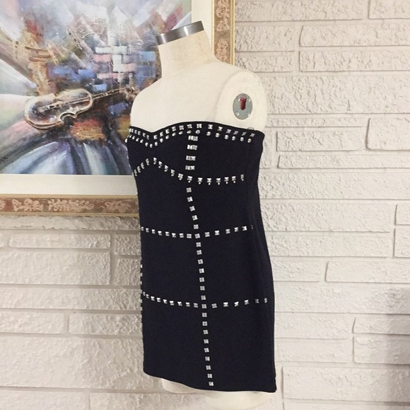 Dots Studded BodyCon Dress - Picture 2 of 13